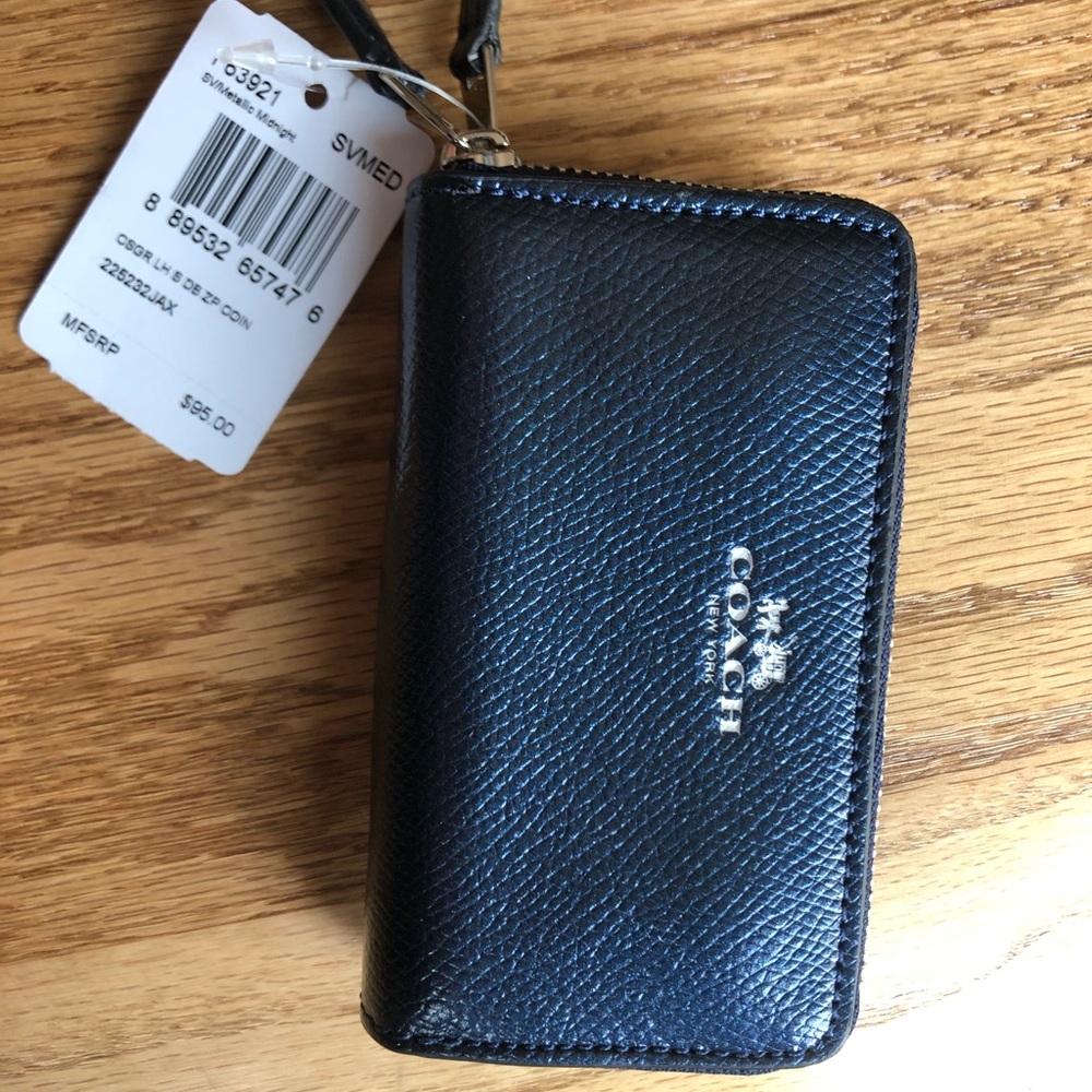 Coach zip coin pouch/wallet
